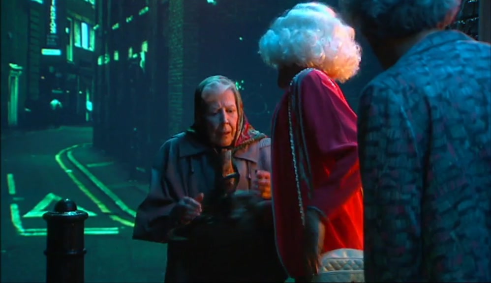 -HOWARD, ROUGH HER UP A BIT. -WHAT? 