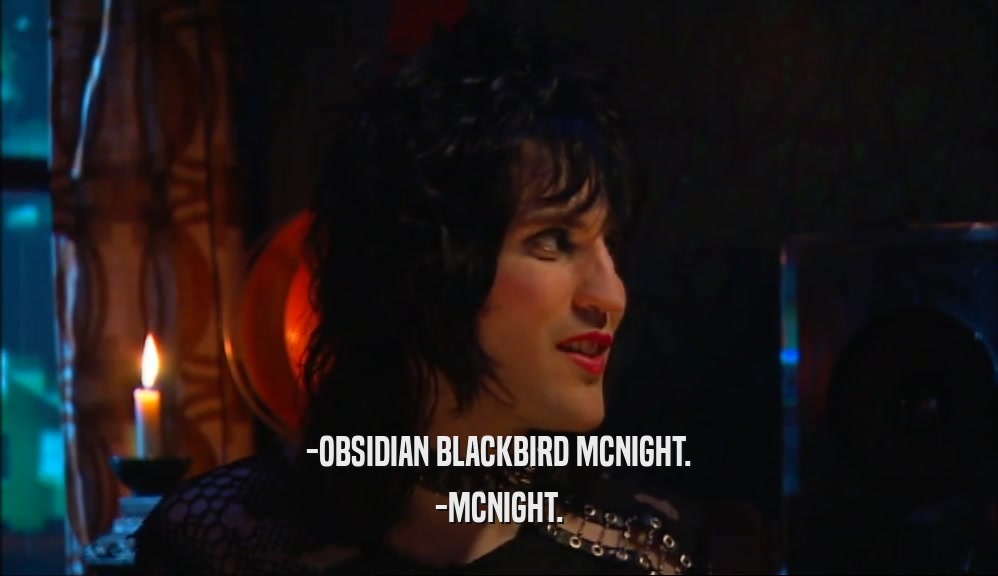 -OBSIDIAN BLACKBIRD MCNIGHT. -MCNIGHT. 