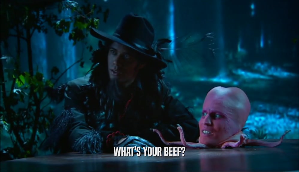 WHAT'S YOUR BEEF?  