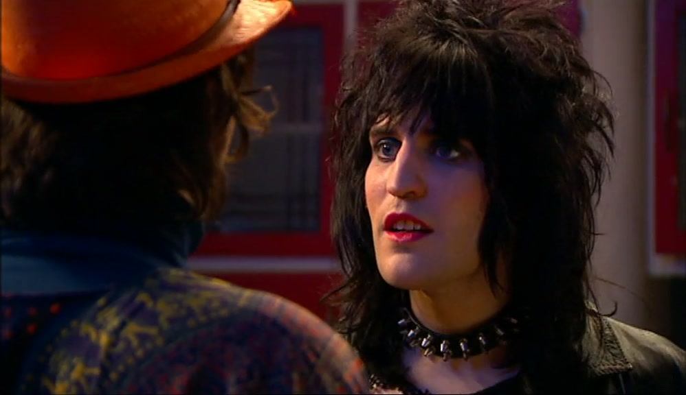 WHATEVER. INSIDE, I'M DARKER THAN YOU. YEAH? THERE'S A DARK POETRY TO ME, YES, SIR. 