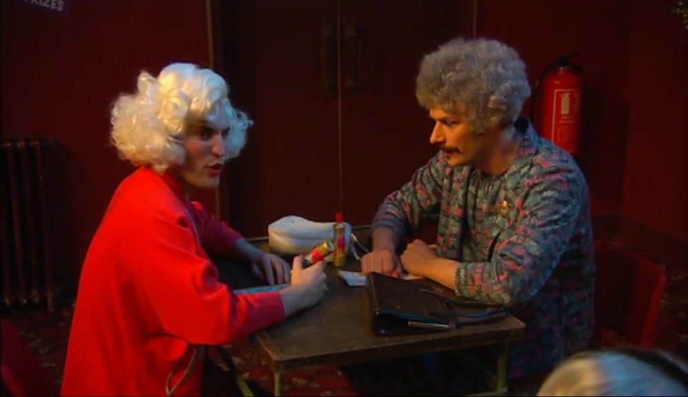 -HE'S A BIT FORWARD, ISN'T HE? -HE COULD HAVE BEEN TALKING ABOUT ME. 