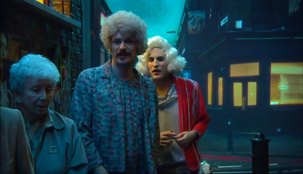 -I DON'T KNOW, THEY ALL LOOK THE SAME. -IT IS. LEAVE THIS TO ME. 