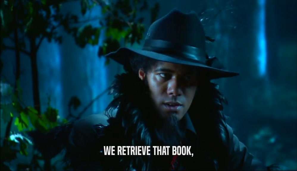 WE RETRIEVE THAT BOOK,  