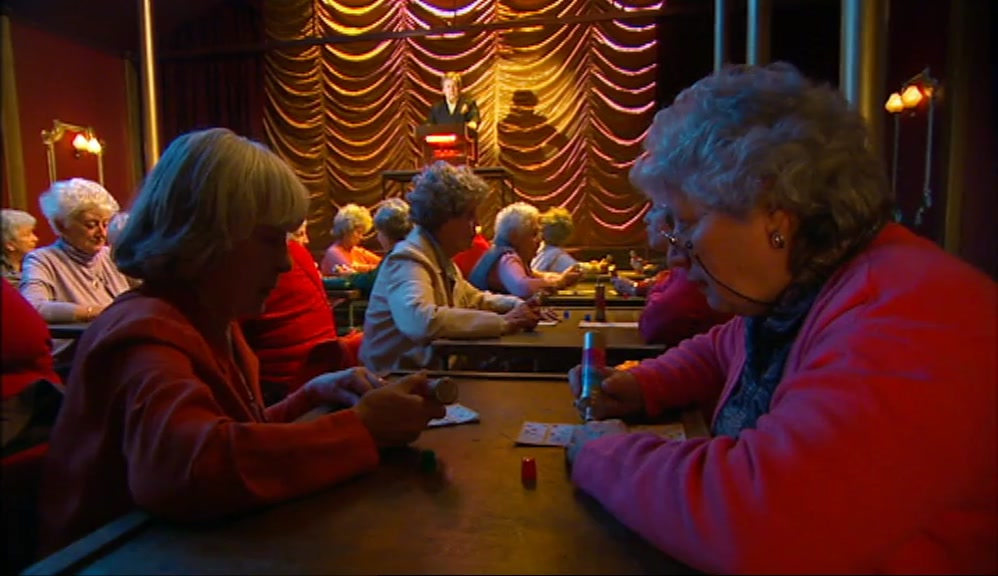 GOOD EVENING, LADIES, AND WELCOME TO THE BINGO.  