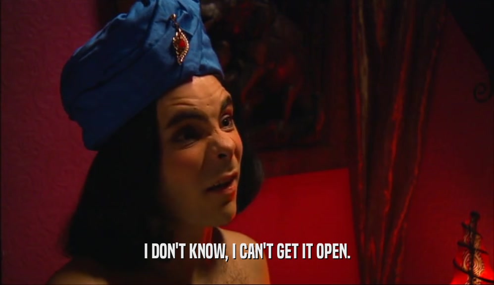 I DON'T KNOW, I CAN'T GET IT OPEN.  