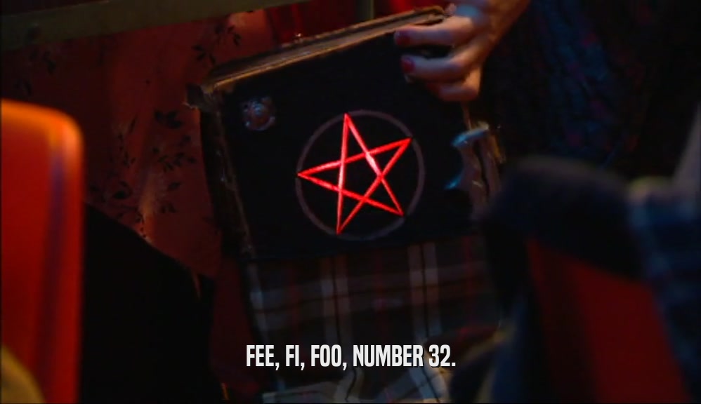 FEE, FI, FOO, NUMBER 32.  