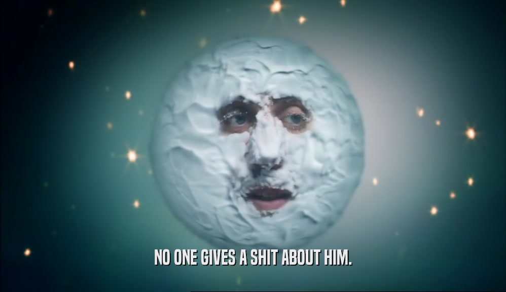 NO ONE GIVES A SHIT ABOUT HIM.  