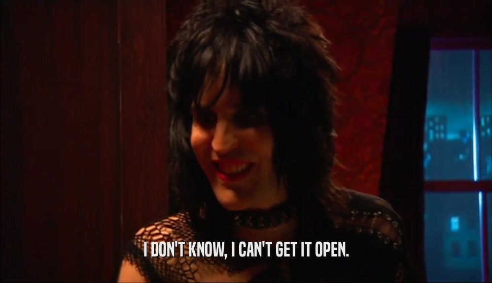 I DON'T KNOW, I CAN'T GET IT OPEN.  