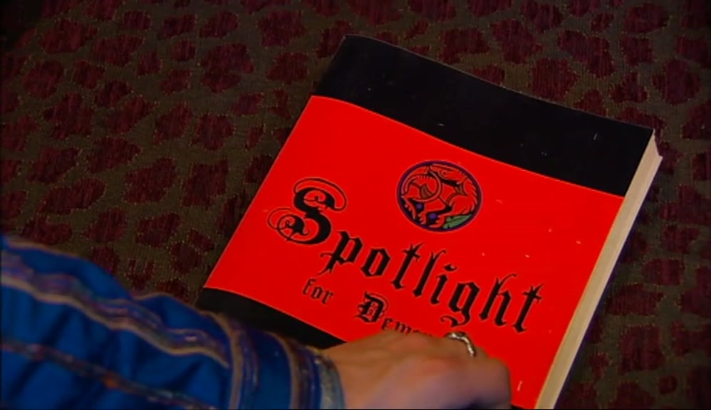 THIS IS SPOTLIGHT FOR DEMONS. THEY'RE ALL IN HERE.  