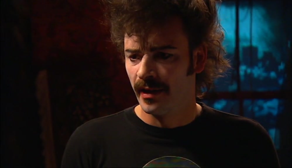 GOTHS DON'T HAVE MOUSTACHES. YOU LOOK LIKE TOM SELLECK. 