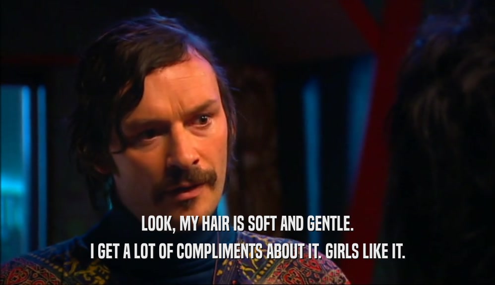LOOK, MY HAIR IS SOFT AND GENTLE. I GET A LOT OF COMPLIMENTS ABOUT IT. GIRLS LIKE IT. 