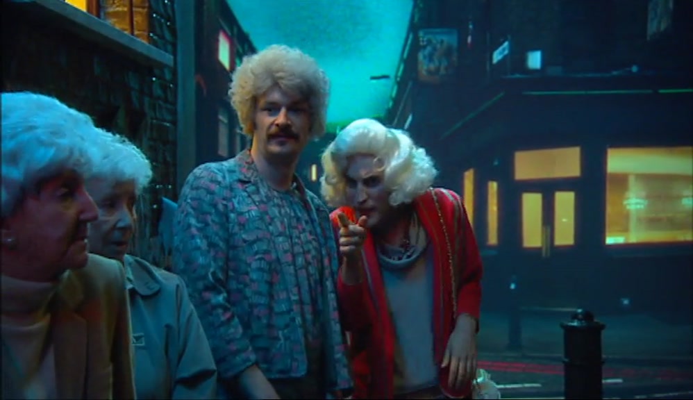 HEY, HOWARD, ISN'T THAT THE OLD LADY?  