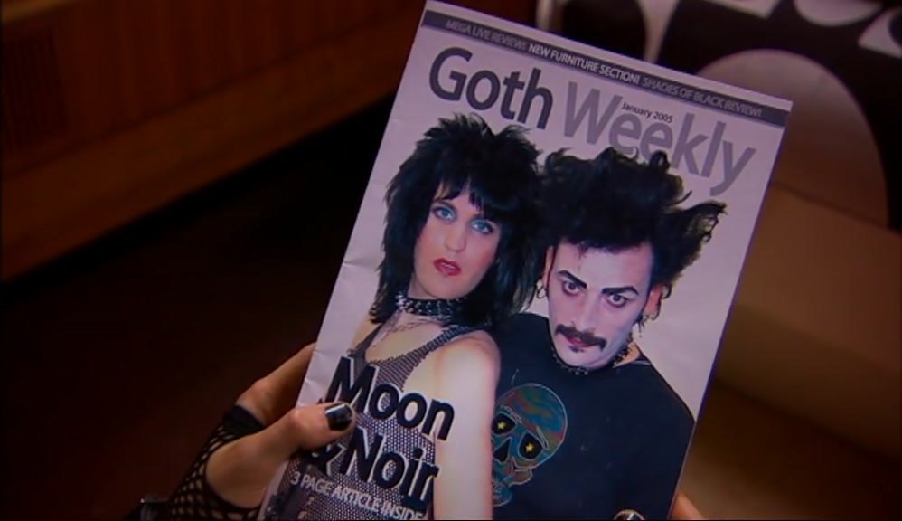 -COVER SHOT OF GOTH WEEKLY. -OH, YEAH. 
