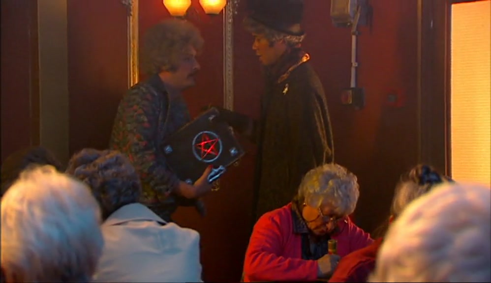 -I'LL TAKE THAT. -WHO ARE YOU? 