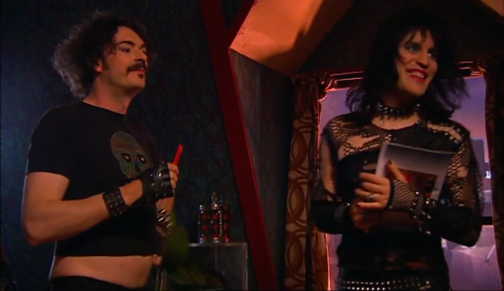 -WE'RE SUPER GOTHS. -THEY'RE HERE. 