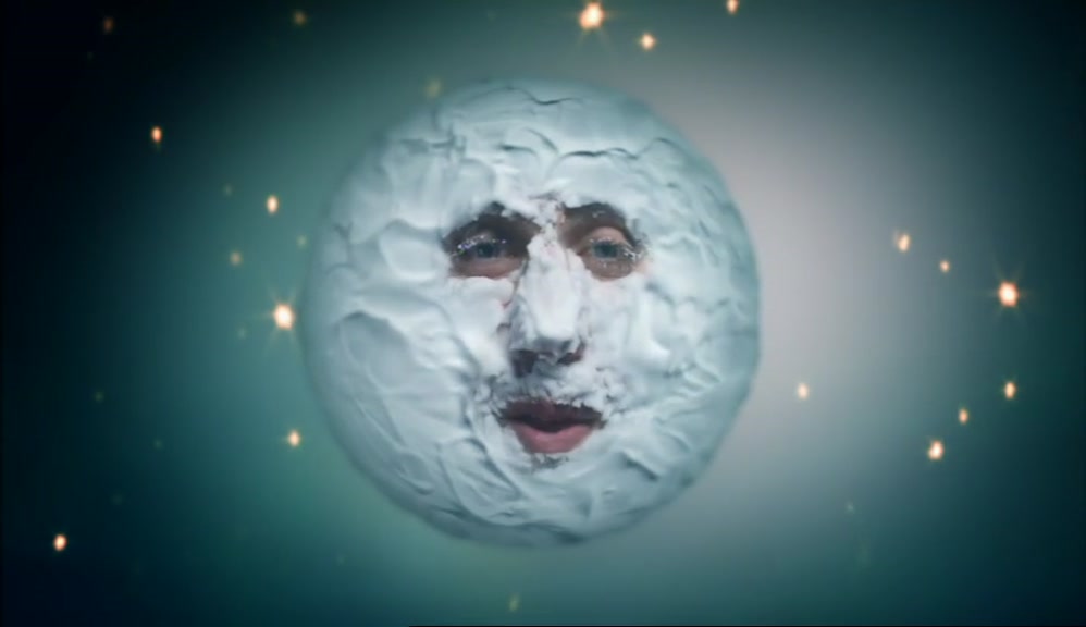 FULL MOON, THE MOON.  