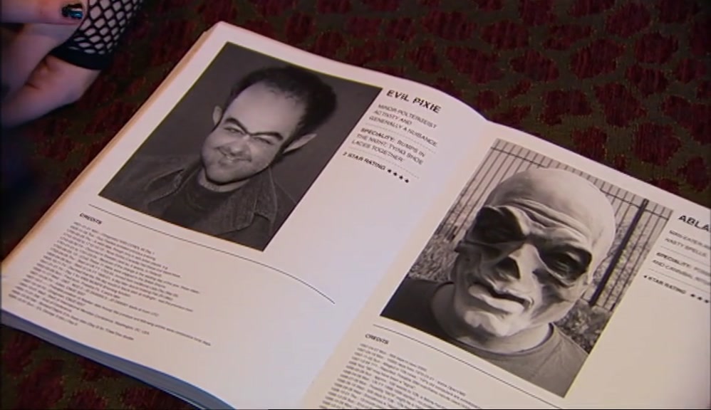 -WHAT ARE WE LOOKING FOR? HORNS? -VINCE: NO. 