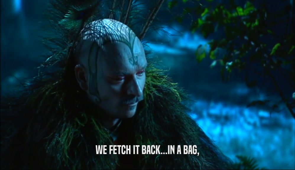 WE FETCH IT BACK...IN A BAG,  
