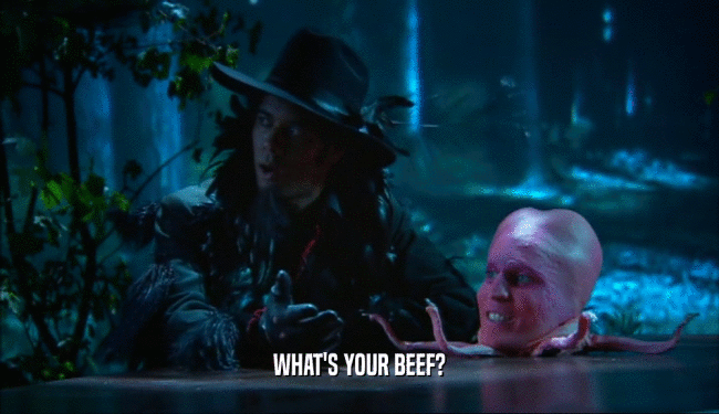 WHAT'S YOUR BEEF?  