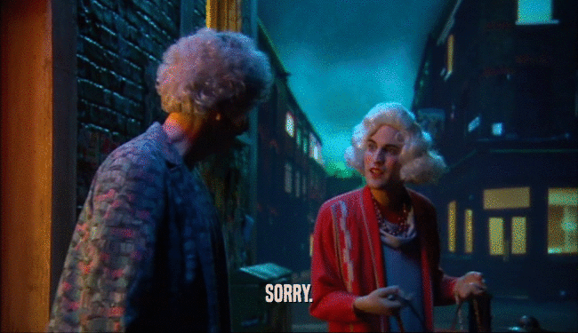 SORRY.  