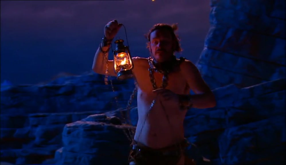 -YOU HAVE THE AMULET? -YEAH, YEAH, HE WAS SLEEPING LIKE A BABY. 