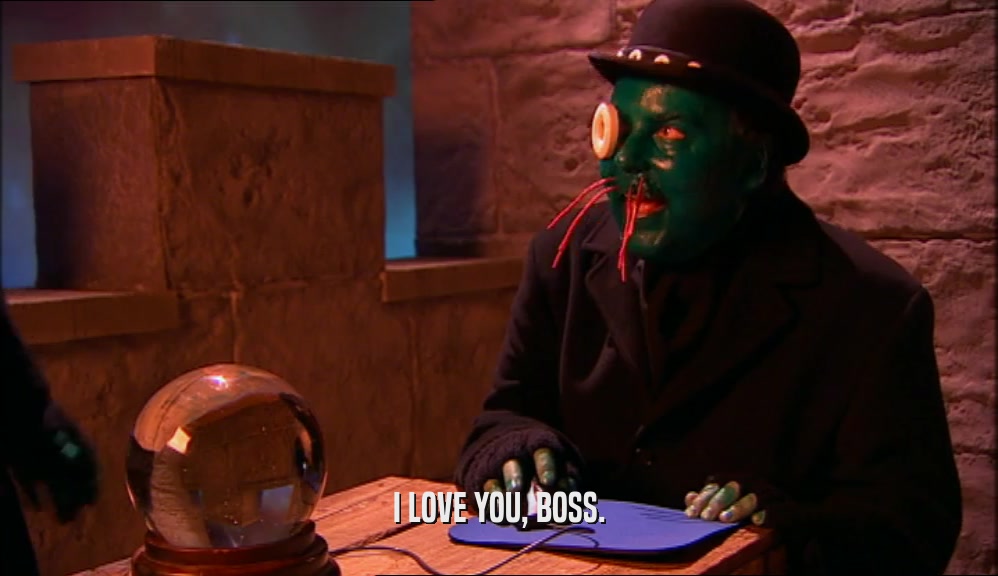 I LOVE YOU, BOSS.  