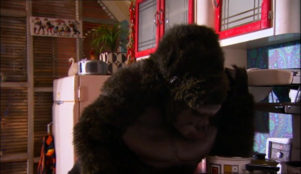 -IS THAT MILK WARM, YET? -I CAN'T TELL REALLY. MY ELBOW, TOO HAIRY. 