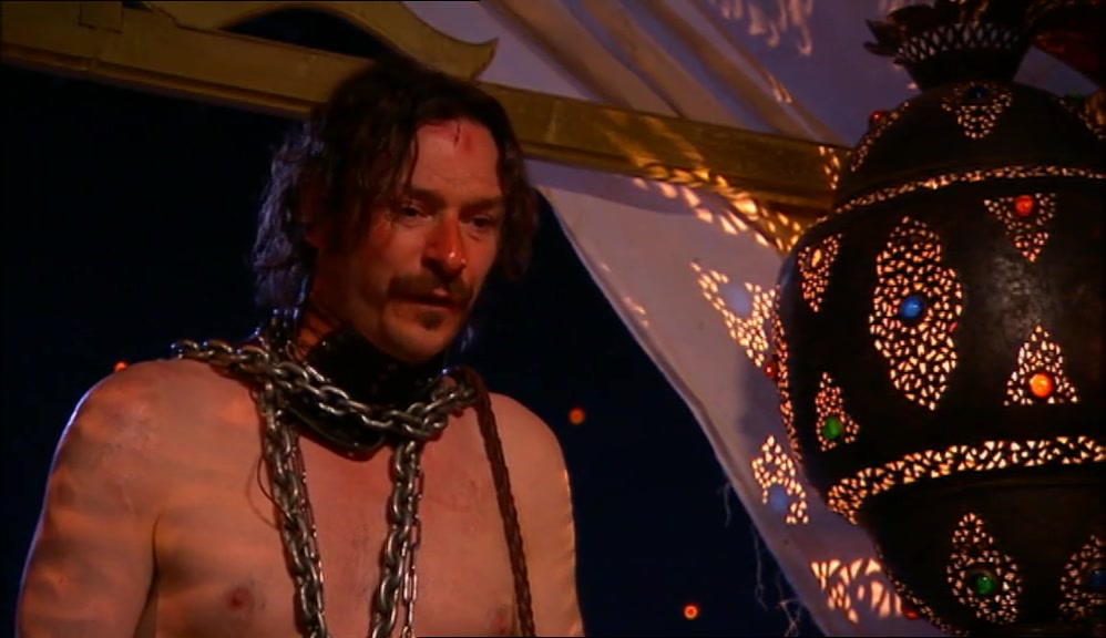 -WE'RE BEING HELD CAPTIVE BY A VIOLENT DWARF. -I'M NOT. 