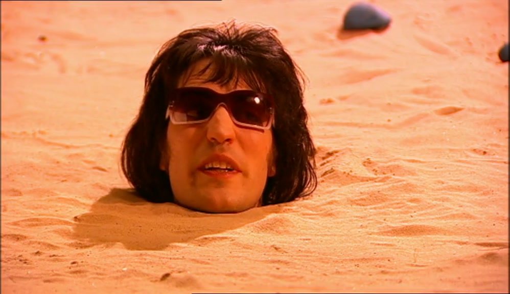 I THINK IN HIS OWN SIMPLE WAY, HE WAS PROBABLY JUST TRYING TO COOL YOU DOWN. 
