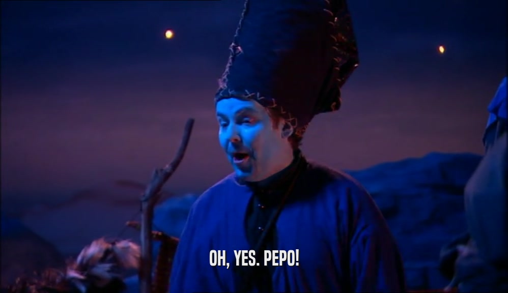 OH, YES. PEPO!  