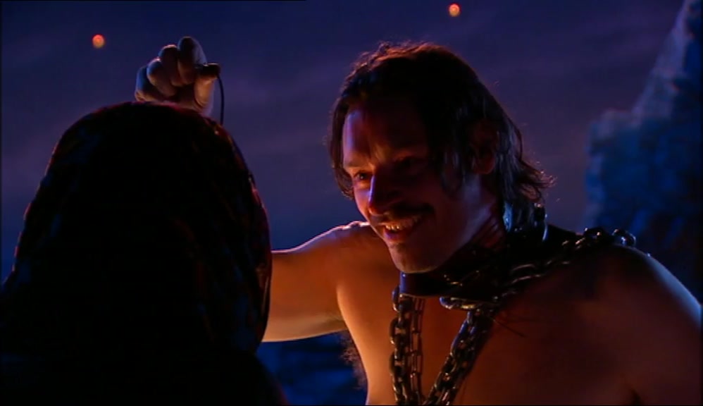 -NEVER MIND, GIVE ME THE AMULET. -OH, YEAH. 