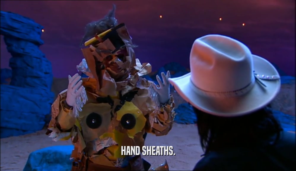HAND SHEATHS.  