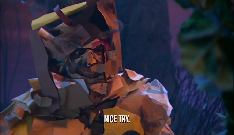NICE TRY.  
