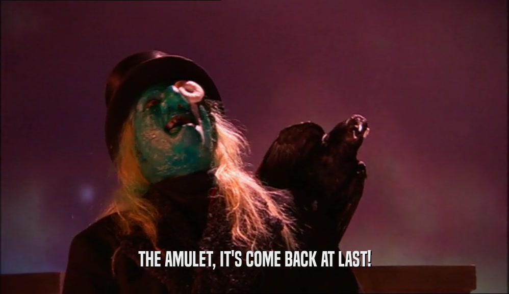 THE AMULET, IT'S COME BACK AT LAST!  