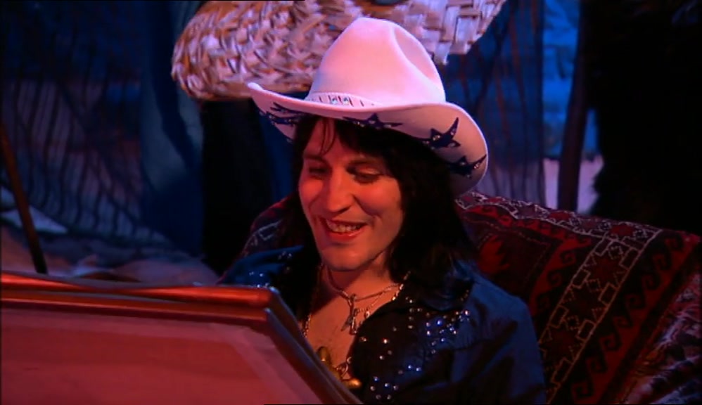 -I MEAN, THE FRINGE IS A BIT SHORT. -FORGIVE ME, MY LORD. 