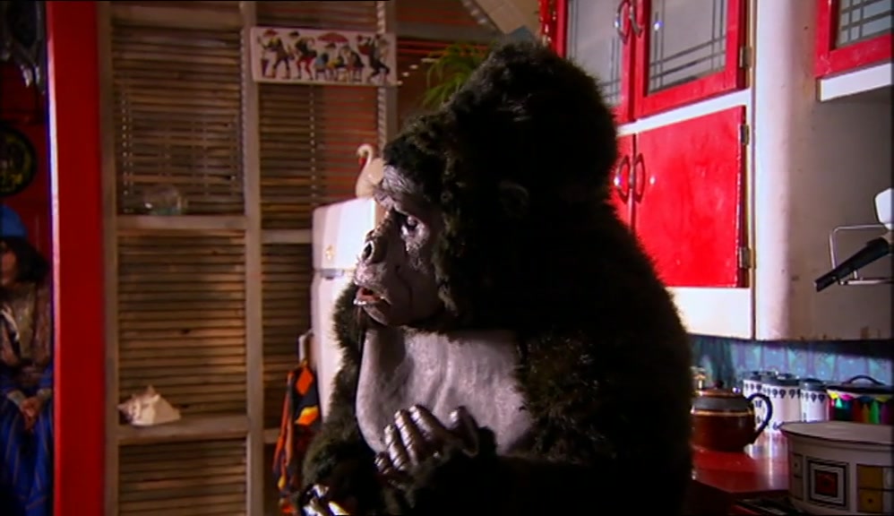 -IS THAT MILK WARM, YET? -I CAN'T TELL REALLY. MY ELBOW, TOO HAIRY. 