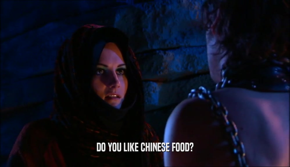 DO YOU LIKE CHINESE FOOD?  