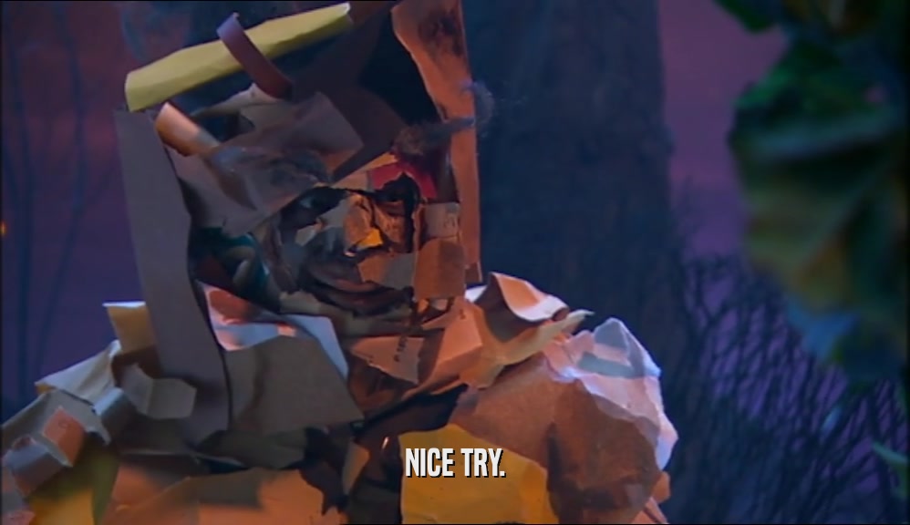 NICE TRY.  