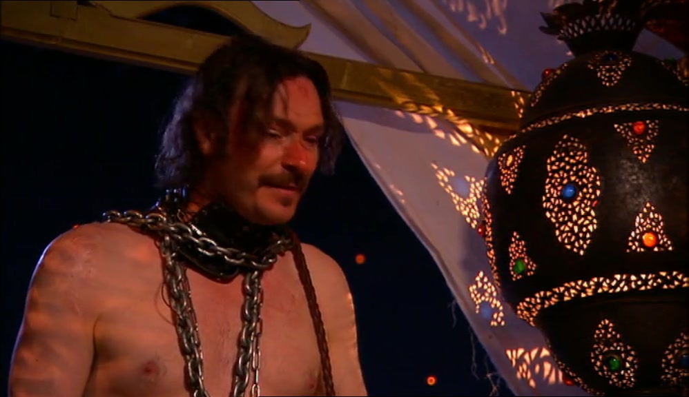 -WE'RE BEING HELD CAPTIVE BY A VIOLENT DWARF. -I'M NOT. 