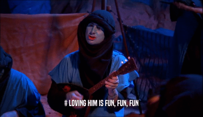 # LOVING HIM IS FUN, FUN, FUN  