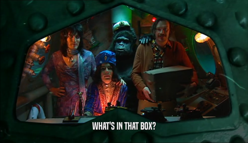 WHAT'S IN THAT BOX?  