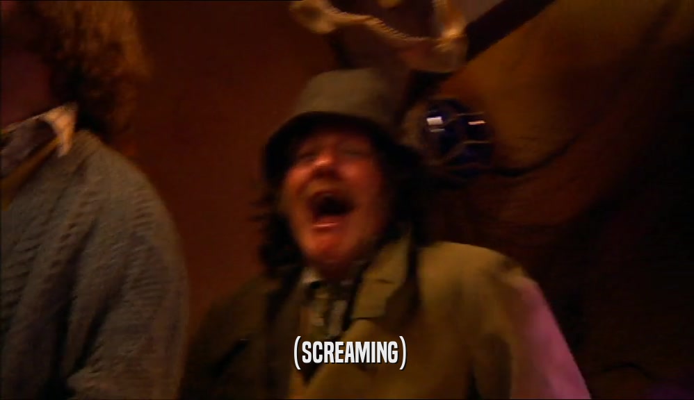 (SCREAMING)  