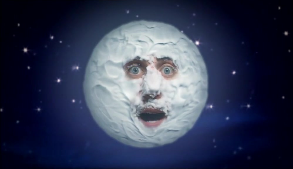 # THE MOON IS BRIGHT, HE'S MILKY WHITE EVERYBODY LOOK AT THE MOON # 