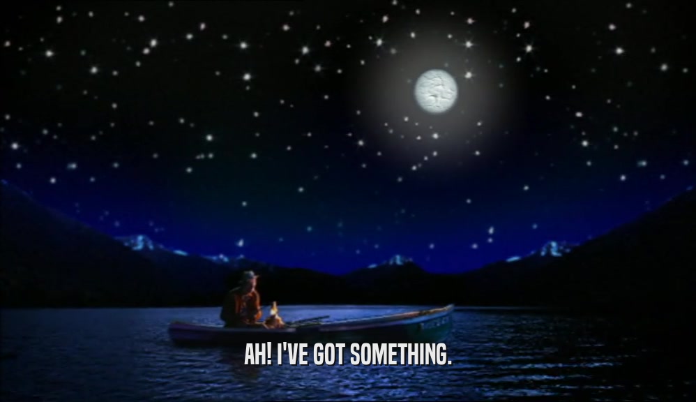 AH! I'VE GOT SOMETHING.  