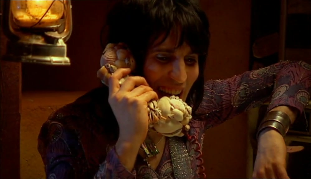 -WHAT DO YOU WANT? -NOTHING. JUST THOUGHT I'D PHONE UP FOR A CHAT. 