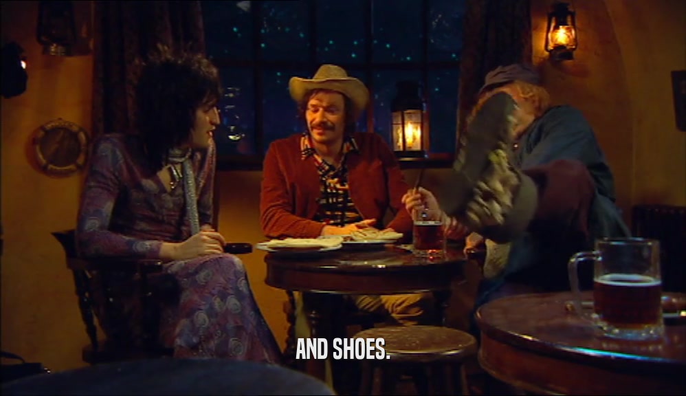 AND SHOES.  