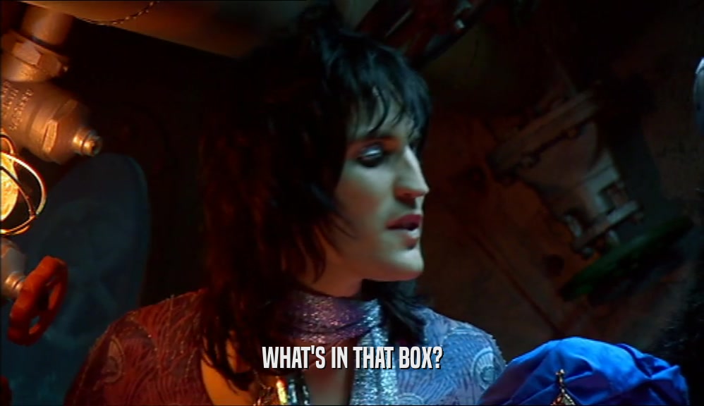 WHAT'S IN THAT BOX?  
