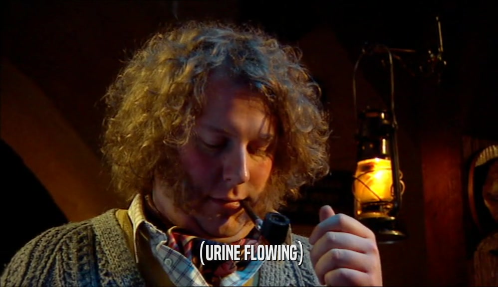 (URINE FLOWING)  