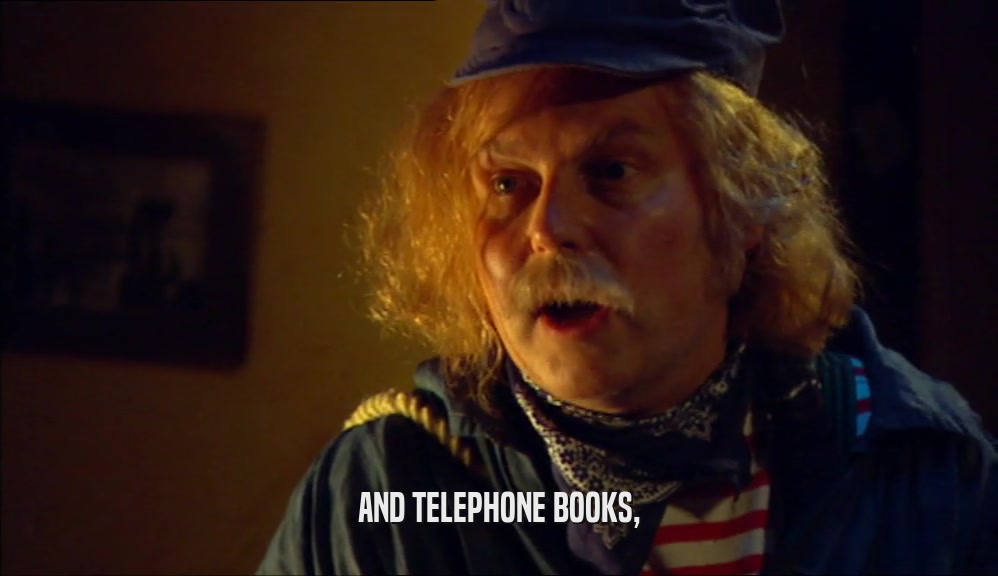 AND TELEPHONE BOOKS,  