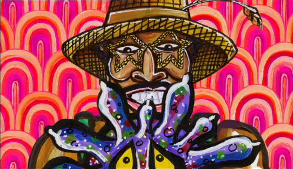 HE BEGAN TO MILK THE FUNK.  